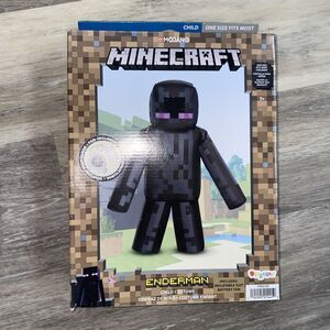 Minecraft Enderman Inflatable Costume One Size Fits Most Children